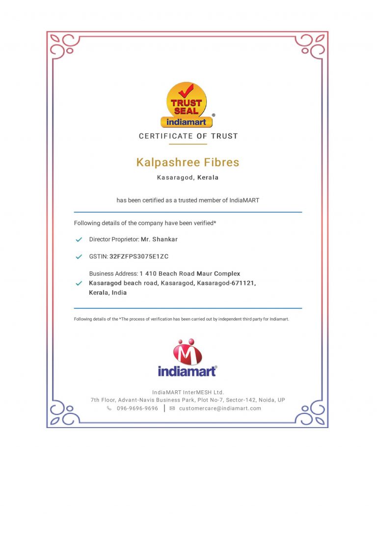 Certificates - Registered Indian exporter